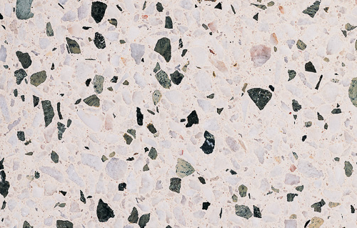 Detail of polished precast concrete